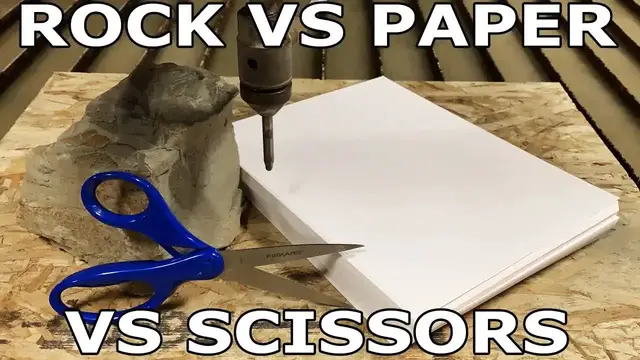 Video thumbnail for Rock Paper Scissors Experiments: How To Make Amazing Angle Grinder Cuts