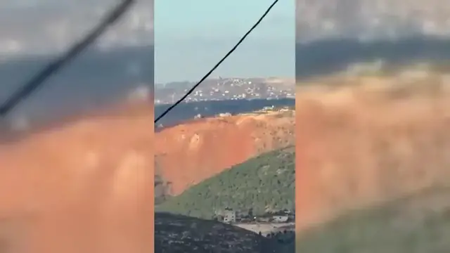 Video thumbnail for Lebanon: Southern Lebanon Mountain Collapses After Israeli Blasts.