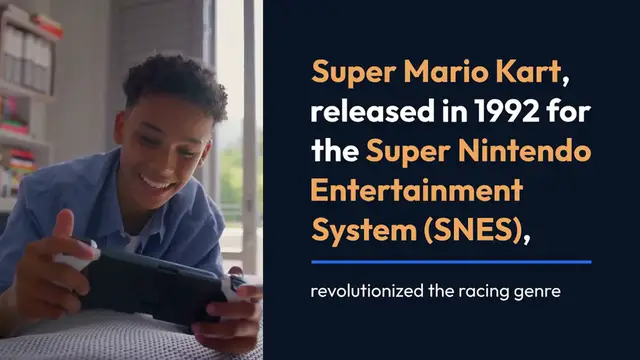 Video thumbnail for  Super Mario Kart