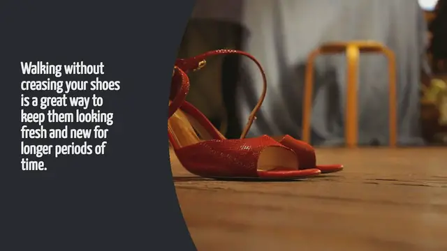 Video thumbnail for How To Walk Without Creasing Shoes