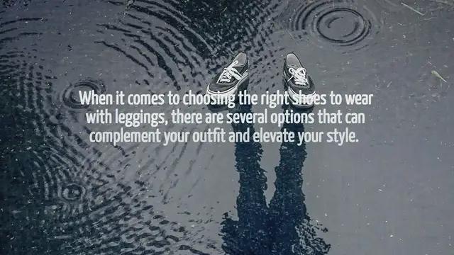 Video thumbnail for What Shoes To Wear With Leggings