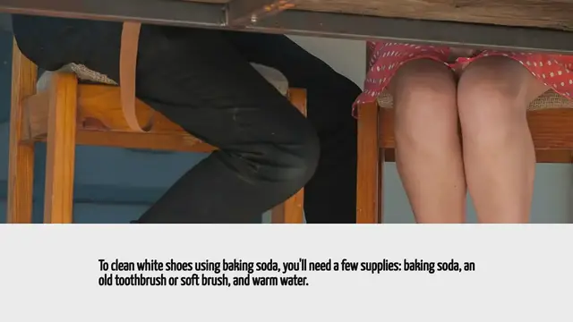 Video thumbnail for How To Clean White Shoes Baking Soda