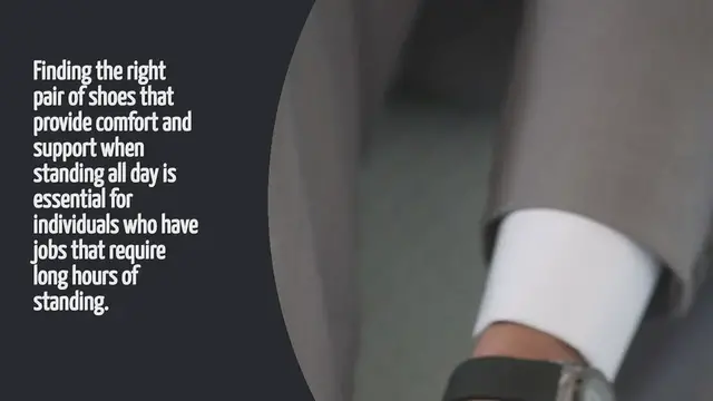 Video thumbnail for What Shoes Are Best For Standing All Day