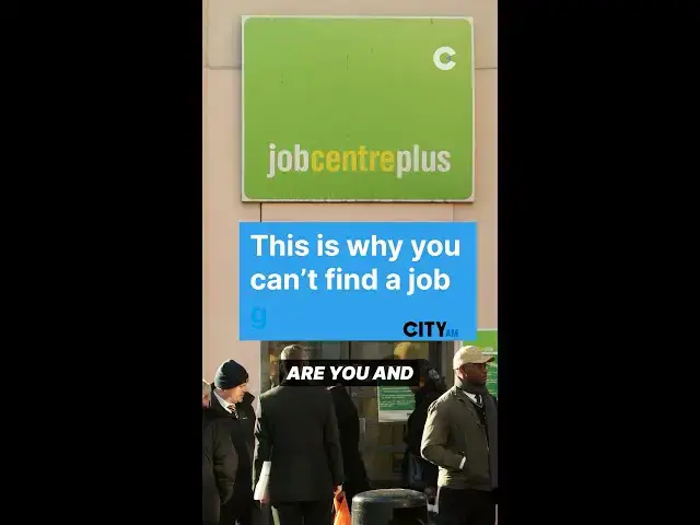 Video thumbnail for The UK jobs market is under pressure as the cost of hiring hits a record high.