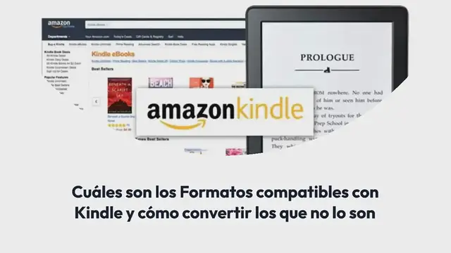 Video thumbnail for Cuáles son los Formatos compatibles con Kindle y cómo convertir los que no lo son
