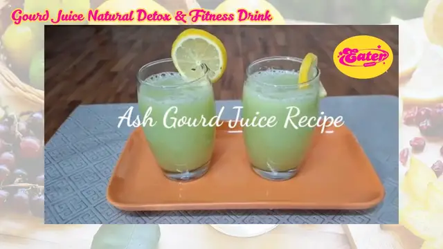 Video thumbnail for Gourd Juice Natural Detox & Fitness Drink