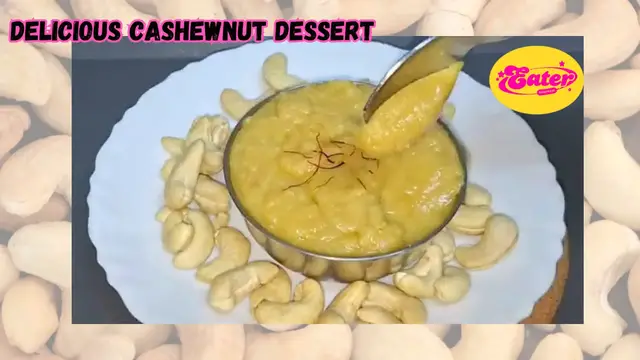 Video thumbnail for Delicious Cashewnut Dessert Recipe