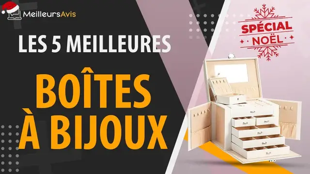 Video thumbnail for 🎁 MEILLEURE BOITE À BIJOUX - NOËL 2022 (Comparatif & Guide d'achat)