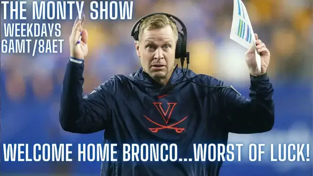 Video thumbnail for The Monty Show: Football Friday - BYU vs. Bronco Mendenhall & Utah vs. UCLA Preview