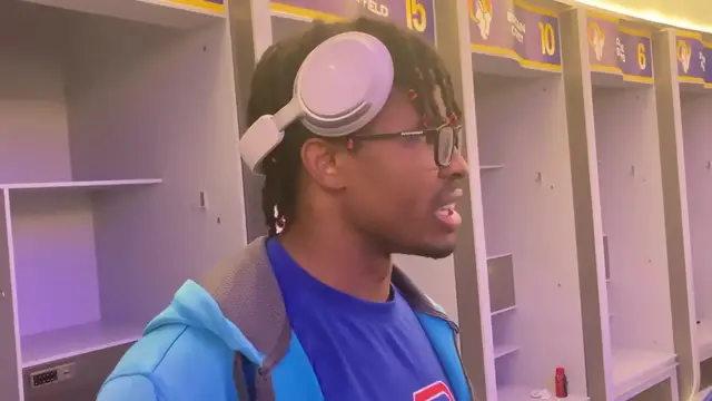 'Video thumbnail for Los Angeles Rams Brennan Presley on Showing That They Can Play'