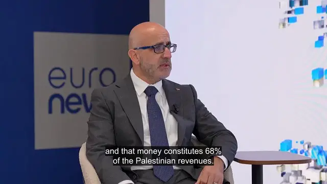 Video thumbnail for Palestinian minister calls on Israel to release $4 billion of tax revenues