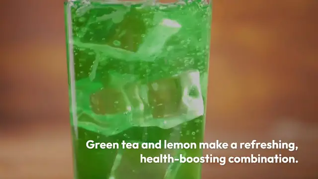 Video thumbnail for Green Tea and Lemon Benefits