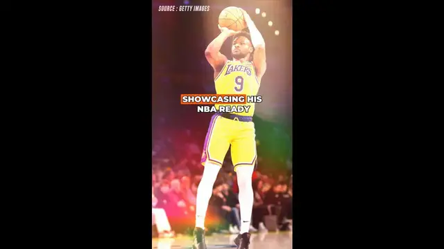 Video thumbnail for Watch How Bronny James’ Dunk Contest Mirrors LeBron’s