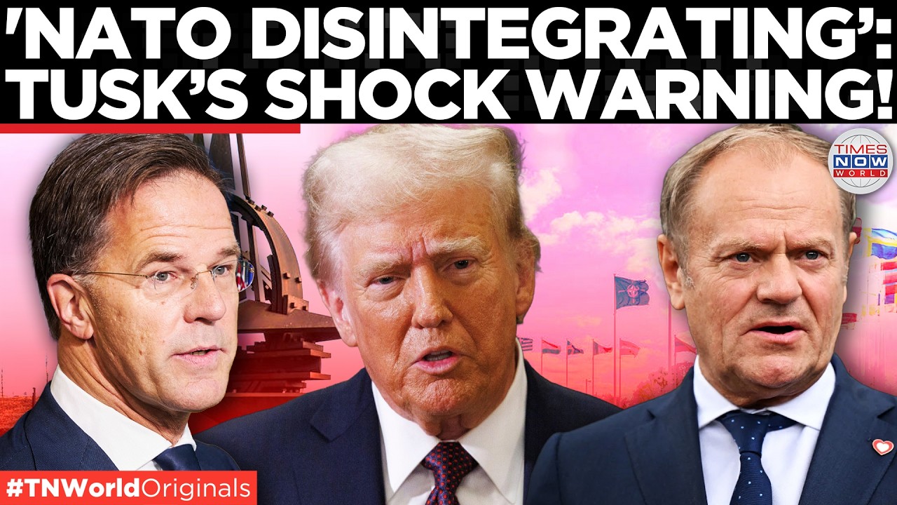 Video thumbnail for AFTER GERMANY, POLAND NEXT? NATO Cracks Widen As Tusk Warns Of 'Disintegration' | Times Now World