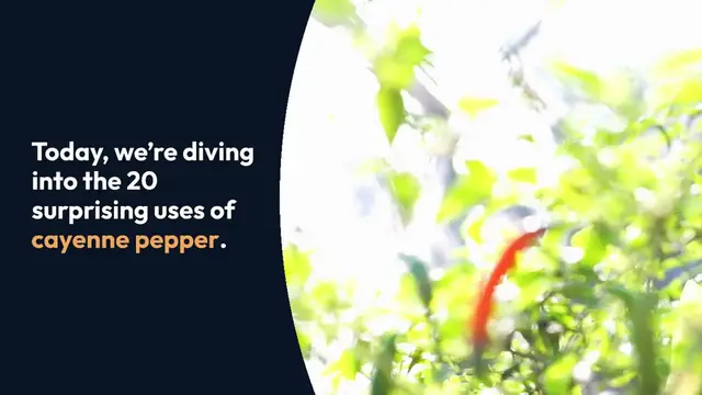 Video thumbnail for Surprising Uses of Cayenne Pepper
