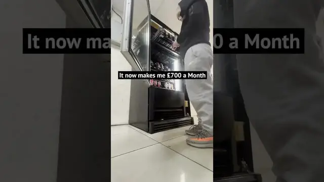 'Video thumbnail for What do you think of this investment? #money #vendingmachine #entrepreneur #sidehustle'