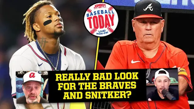 'Video thumbnail for Is the Ronald Acuna situation a really bad look for the Braves? | Baseball Today'