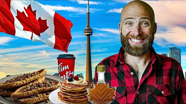 Video thumbnail for Toronto’s Best Canadian Food!! What Canada Really Eats!!