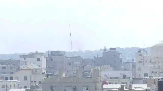 'Video thumbnail for Last moments of Hussam al-Masri's Reuters livestream from Gaza's Nasser Hospital before his killing'