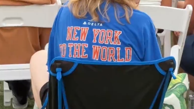 Video thumbnail for Jersey Shore shows Knicks pride during NBA Championship