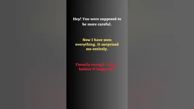 Video thumbnail for Different Ways of Expressing Surprise Part 18