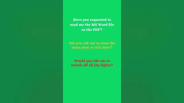 Video thumbnail for Ask for Clarification in English Part 8