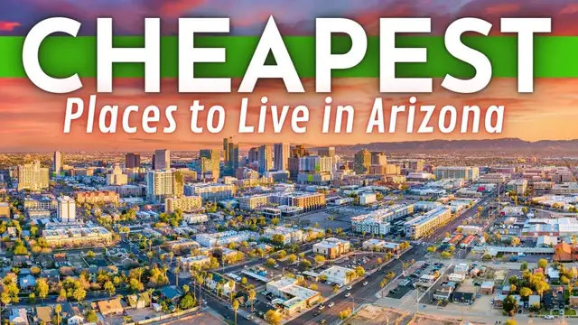 'Video thumbnail for CHEAPEST Places To Live in Arizona 2025'