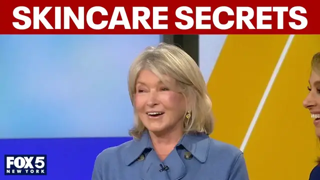 Video thumbnail for Martha Stewart’s keys to glowing skin & her brand-new home app