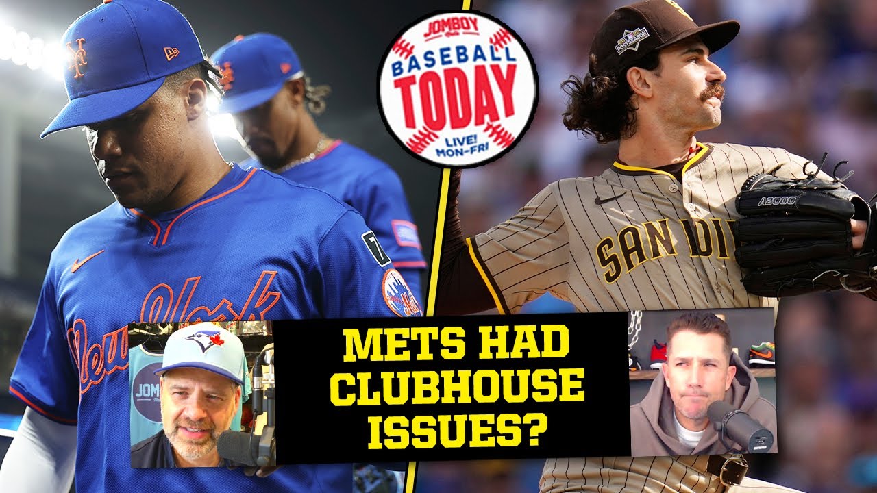 Video thumbnail for Are we buying the Juan Soto/Francisco Lindor Mets clubhouse drama? | Baseball Today