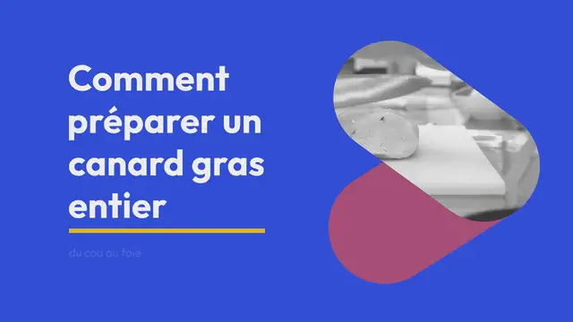 Video thumbnail for Comment préparer un canard gras entier : du cou au foie