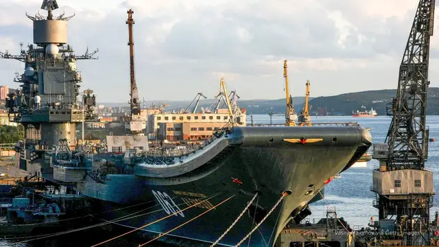 'Video thumbnail for Why Russia is scrapping its only aircraft carrier'