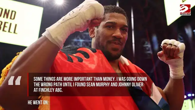 Video thumbnail for Anthony Joshua demanded that fight with Tyson Fury be staged in the UK