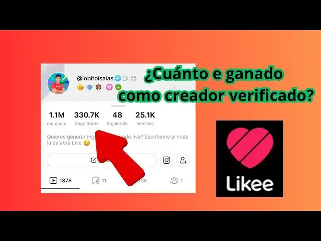 Video thumbnail for CUÁNTO PAGA LIKEE A LOS CREADORES VERIFICADOS / Likee App