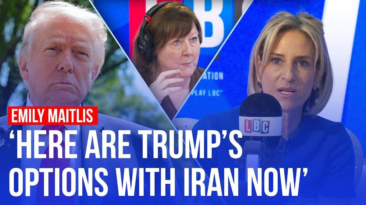 Video thumbnail for 'They don't trust him': Maitlis says Trump is on the back foot with Iran