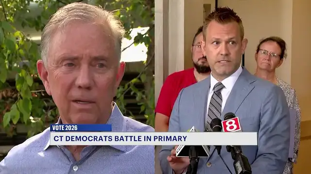 Video thumbnail for Progressives hope to unseat establishment Democrats in CT primary on Tuesday