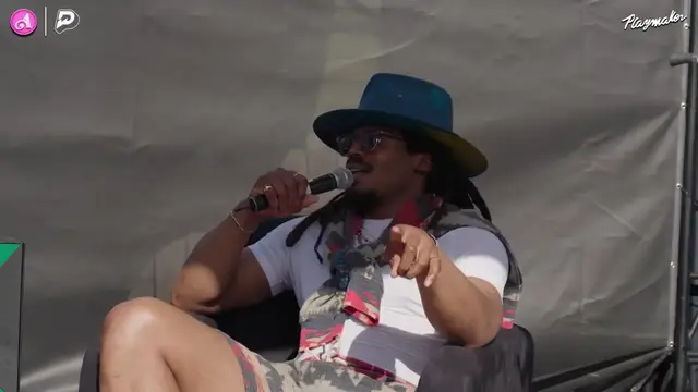 Video thumbnail for Cam Newton & Angel Reese Discuss The Pros & Cons Of NIL Money