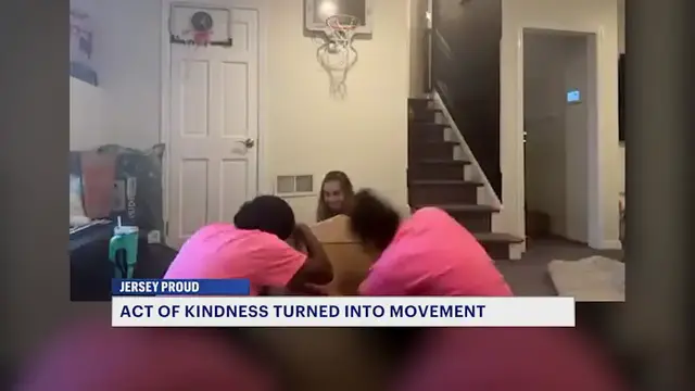 Video thumbnail for Jersey Proud: Teen leader turns kindness into community impact