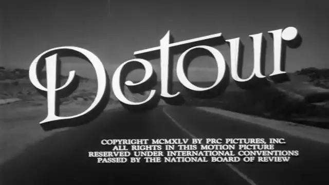 Video thumbnail for Detour (1945)