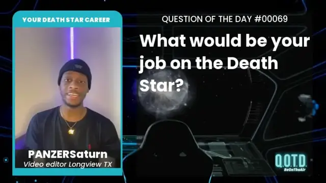 Video thumbnail for PANZERSaturn would work on the Death Star as an accountant. Money!