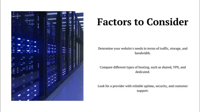 Video thumbnail for Web Hosting with PHP, MySQL and cPanel | Website Hosting for Small Business | Buy Domain & Hosting