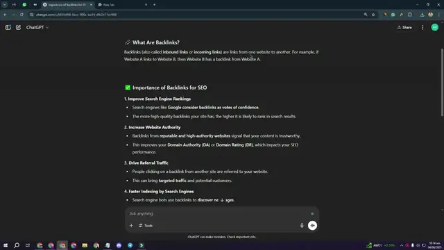 Video thumbnail for What is the Importance of Backlinks in SEO