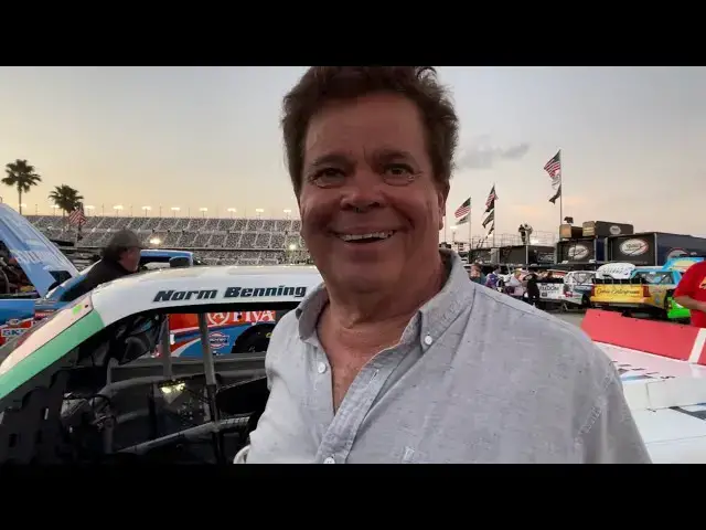 'Video thumbnail for Norm Benning After P10 Run in NASCAR Truck Practice: “The Throttle Stuck”'