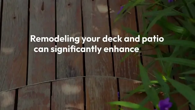 Video thumbnail for Stylish Deck and Patio Ideas