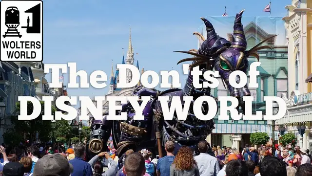 'Video thumbnail for Visit Disney - The Don'ts of Visiting Disney World'