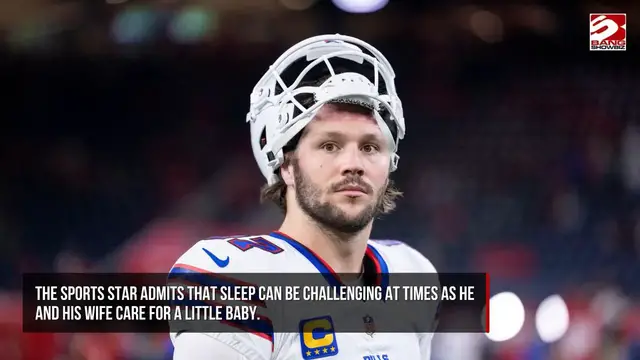 Video thumbnail for Josh Allen ready for 'different' NFL season as a father