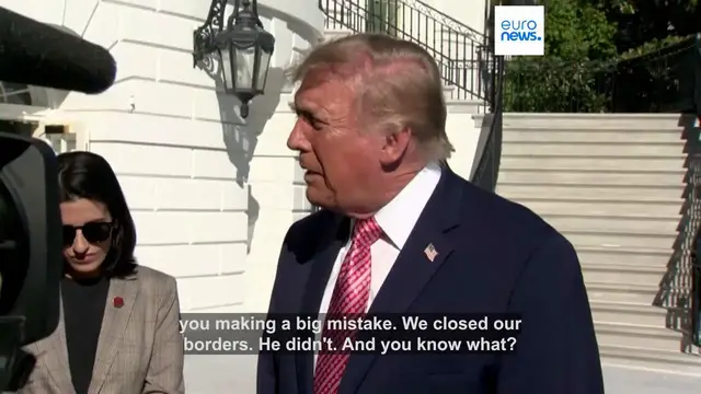 Video thumbnail for Trump says Paris will soon be 'a Muslim city' under Macron's immigration policies