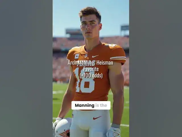 Video thumbnail for Steve Spurrier Questions Arch Manning's Heisman Hype