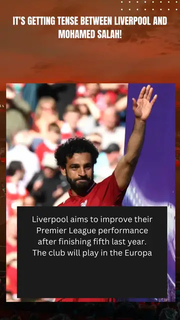 Video thumbnail for It's getting tense between Liverpool and Mohamed Salah