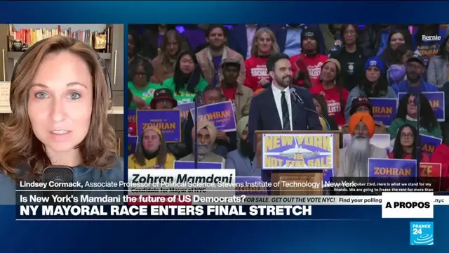 'Video thumbnail for Is New York mayoral candidate Zohran Mamdani the future of US Democrats?'