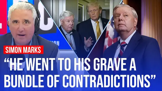 Video thumbnail for How Lindsey Graham became an 'enigma at the knees of Trump' | Simon Marks
